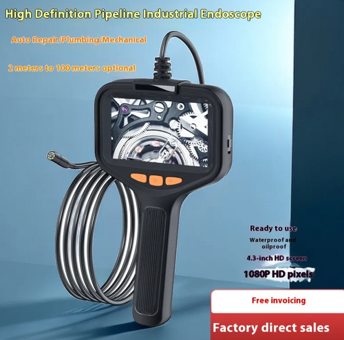 Cámara de Inspección de Tuberías (Endoscopio HD 5m)