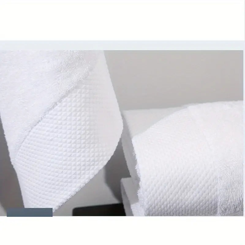 Toalla de Mano de Algodón Grueso (Blanca)