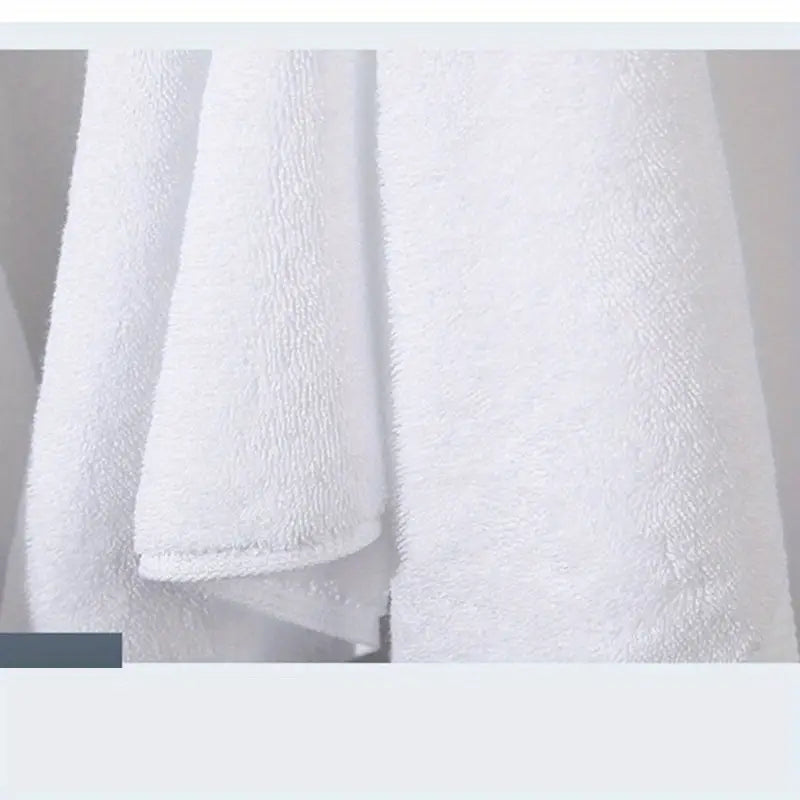 Toalla de Mano de Algodón Grueso (Blanca)