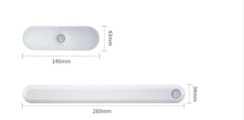 Luz Nocturna con Sensor y Carga USB