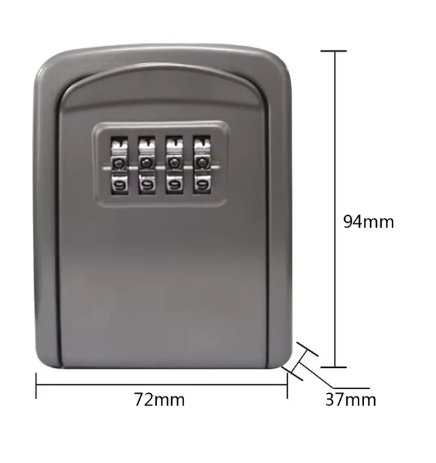 Caja de Seguridad para Llaves con Combinación