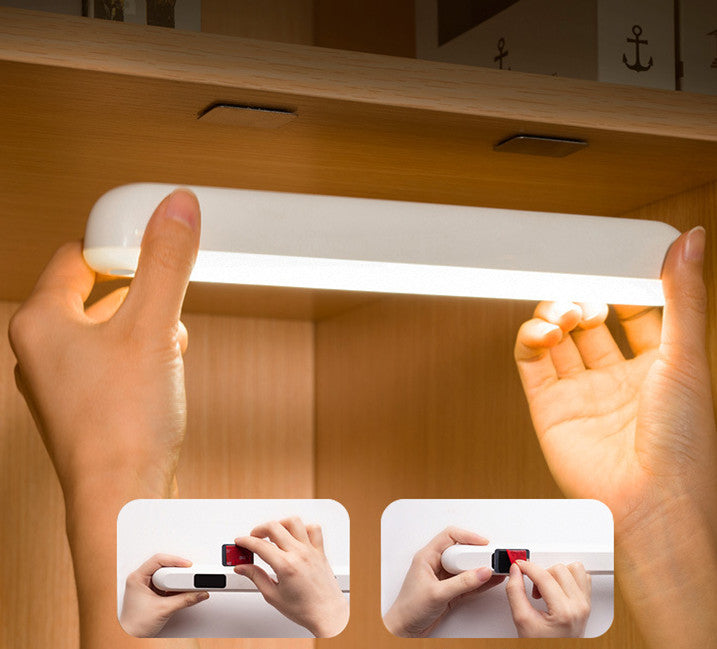 Luz Nocturna con Sensor y Carga USB