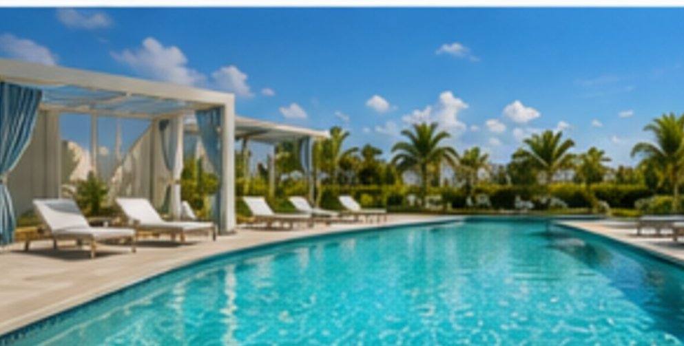 Piscina y áreas comunes